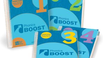 Phonics Boost sample material.