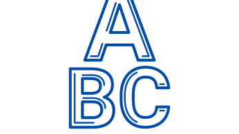 A, B, C illustration