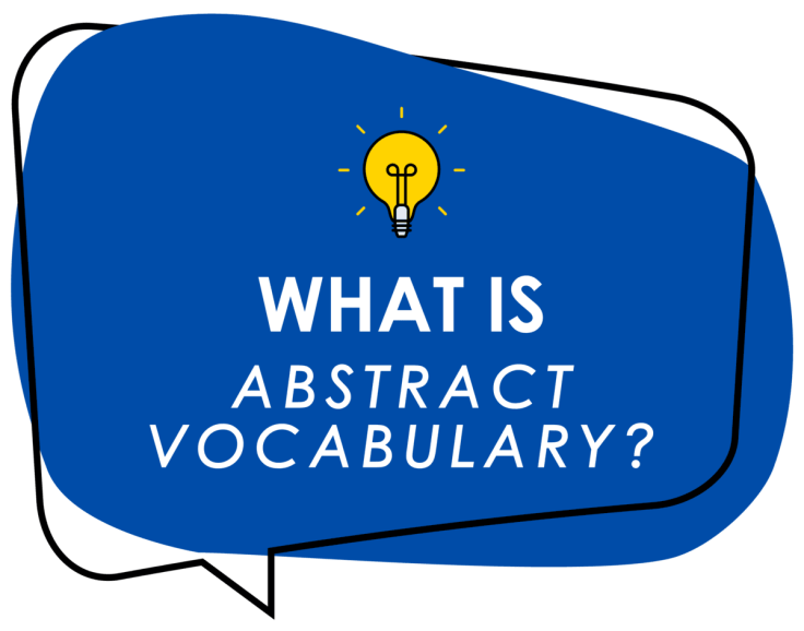 What is abstract vocabulary illustration